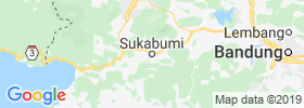 Sukabumi map